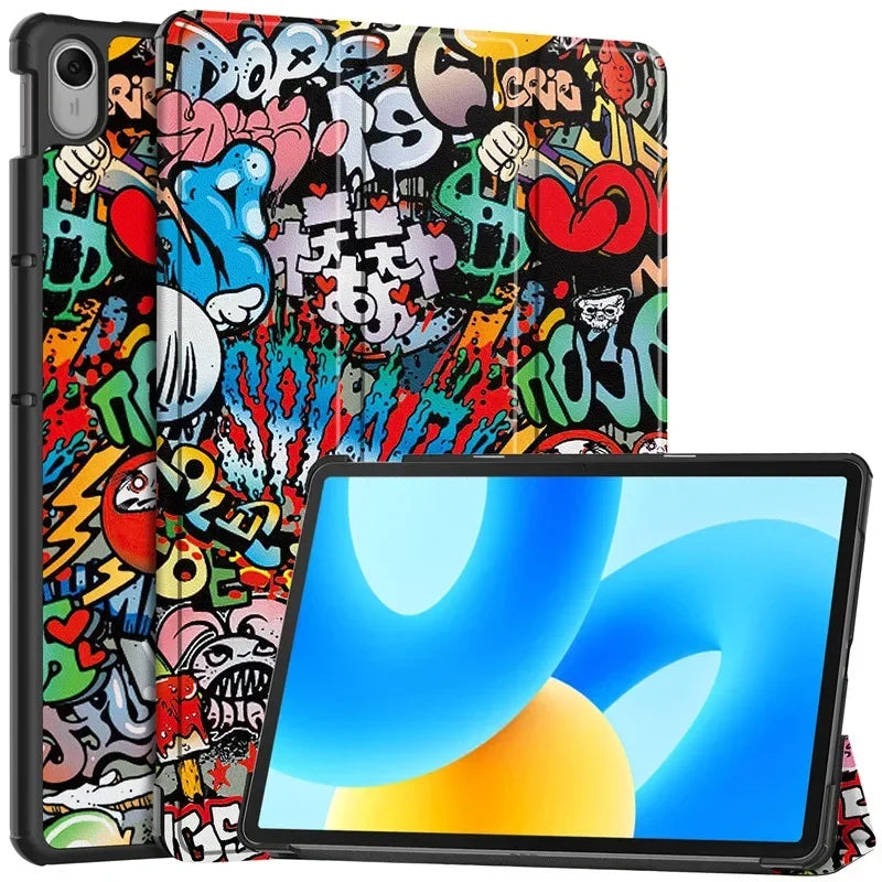 For Huawei MatePad SE 11 Air 11.5 11.5 Case Tri-Folding Stand Magnetic Smart Shell for Huawei MatePad 11.5 2023 Tablet Cover