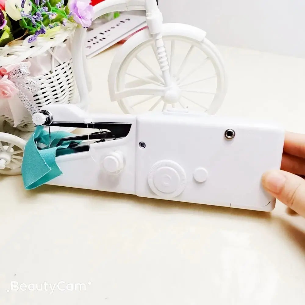 Sew Small Clothes DIY Handmade Train Sewing Skills Electric Manual Tailor Tool Sewing Machine For Home Tailoring Machine