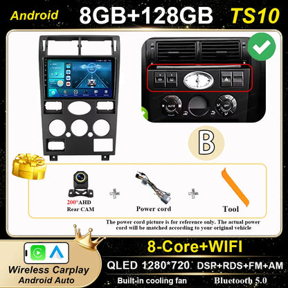 Android 16 GPS Navigation  For Ford Mondeo 2004 -2007 Auto Multimidia Video Player Carplay Head Unit Radio Stereo Car Dvd WIFI