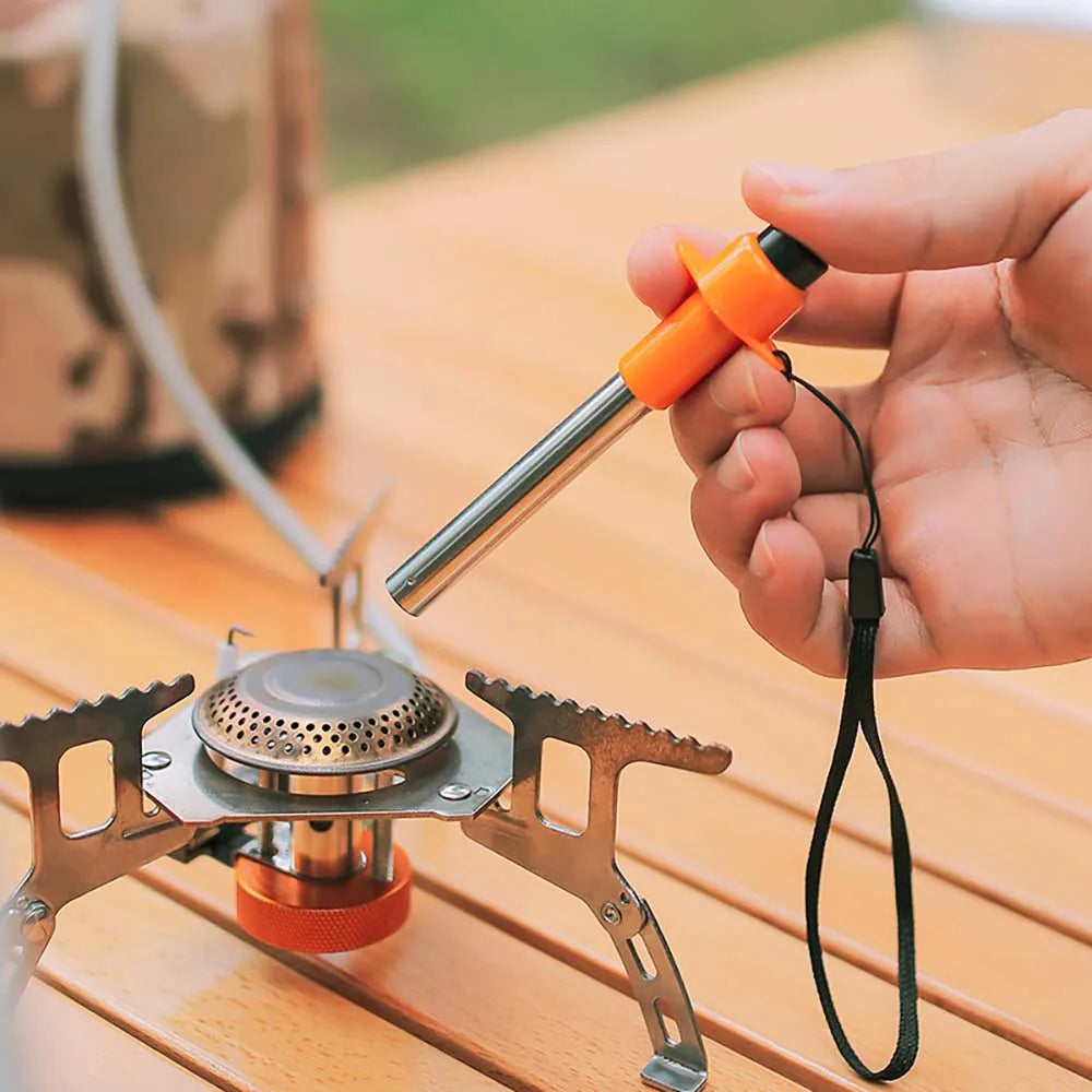 TARKA Camping Portable Igniter Outdoor Stove Electric Igniter Piezoelectric Igniter Hiking Climbing BBQ Igniter Camping Supplies