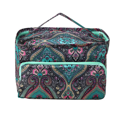 QZLKNIT Hot Sale Yarn Storage Bag with Dandel Waterproof Sewing Accessories Storage Bags Square Knitting Tote Bag Christmas Gift