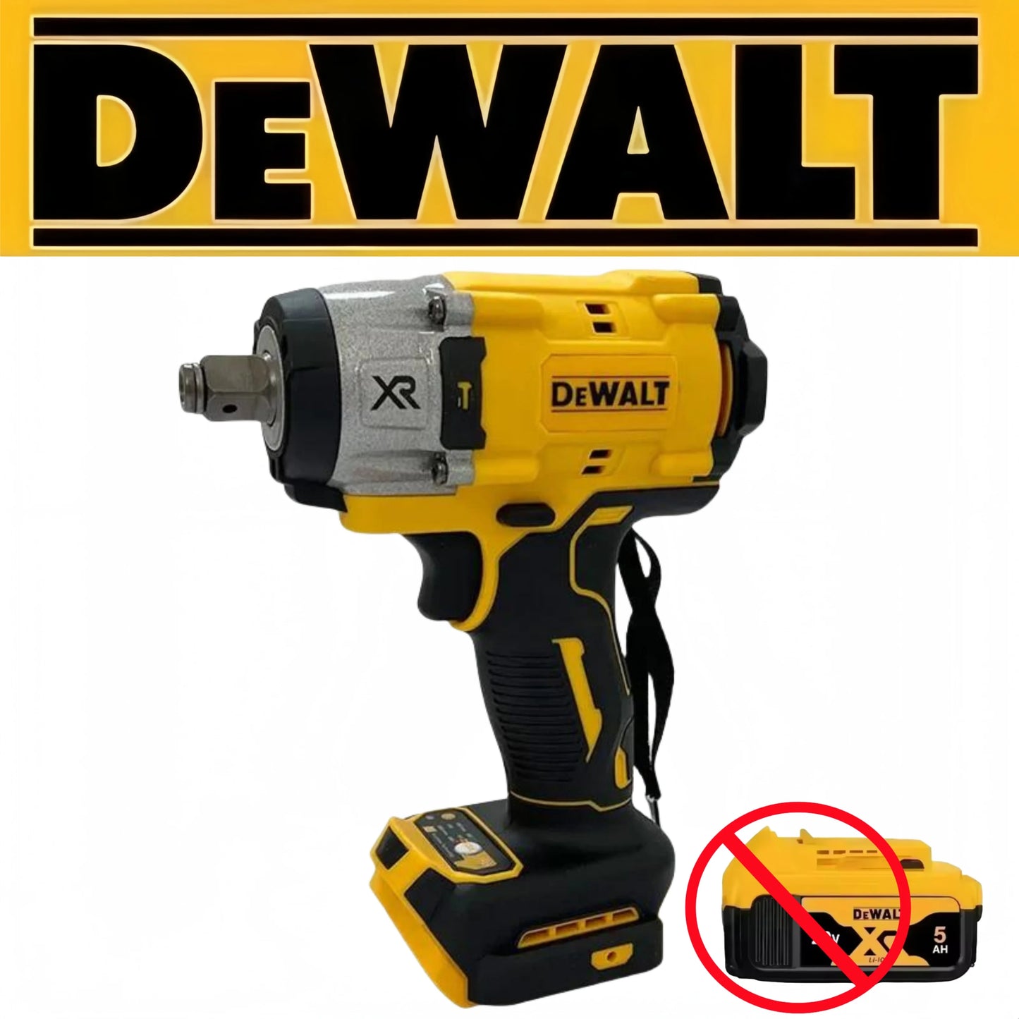 DeWalt brushless lithium battery wrenches, impact wrenches, pneumatic wrenches, high-torque automotive repair electric wrenches