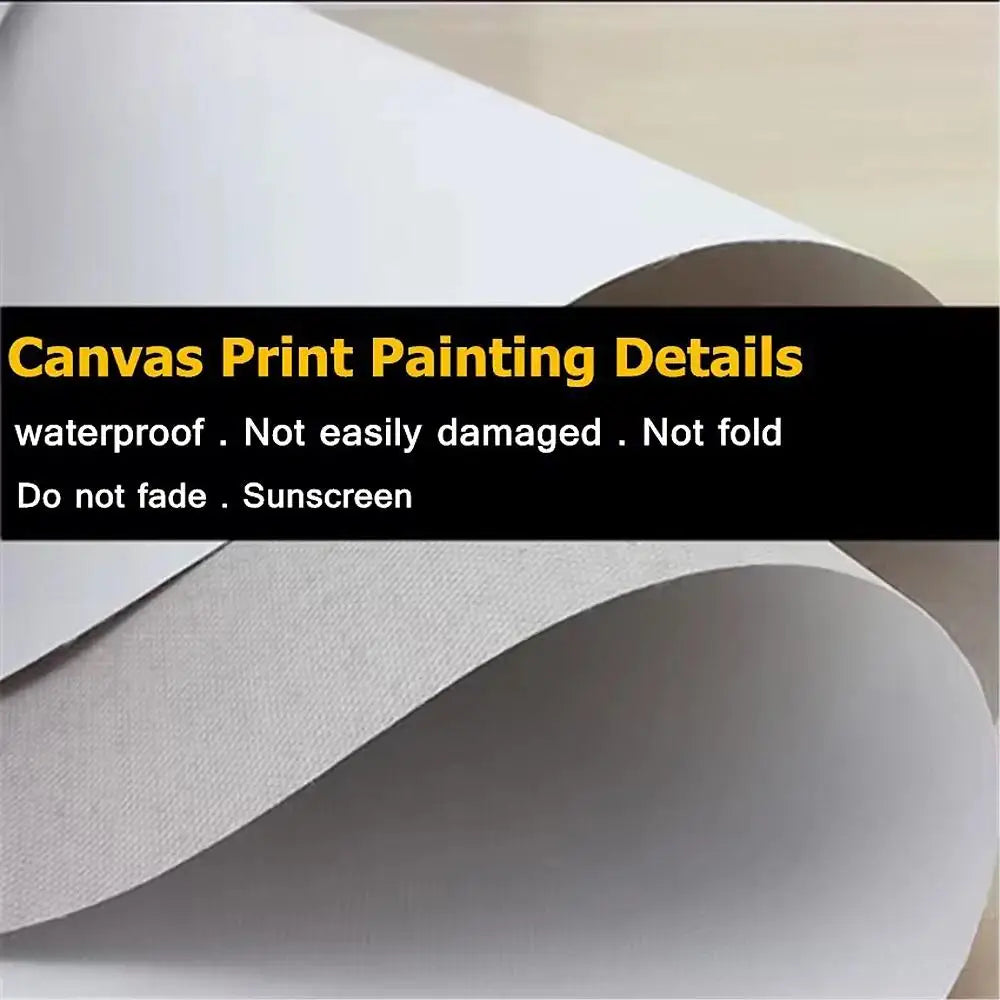 Dogue Painting Calligraphy Canvas Painting Art for Bedroom Living Room Home Decor Wall Decoration Decals Gift