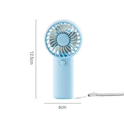 Portable Fan Convenient Creative Small Fan Pocket Hand-held Fan Lightweight AA Battery Handheld Mini Fan Air Coolers 2026 NEW