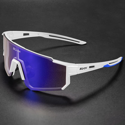 SCVCN Cycling Glasses Bike Sunglasses Men UV400 Eyewear Sports MTB Outdoor Goggles Bicycle Women Sunglasses Multi Color Riding