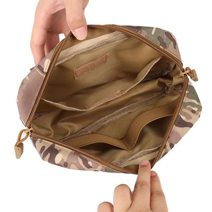Tactical Molle EDC Tool Pouch Hunting Vest Dump Drop Pouches Outdoor Sports Fishing Camping Accessories Organizer EMT Waist Bag