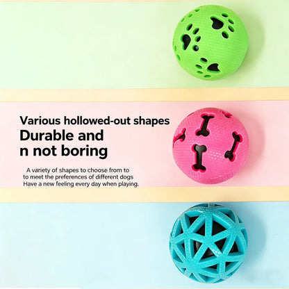 TPR Elastic Toy Ball for Pets Chewable Sound-making Nteractive and Dog Training Dog Interaction To Relieve Boredom Dog Supplies