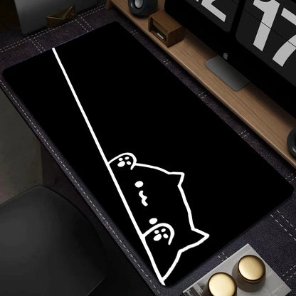 Cute Cat Mouse Pad Gaming Mouse Pad Gaming Mouse Pad Keyboard Pad Desk Pad Mouse Pad XXL 383/493  For Computer Desktop