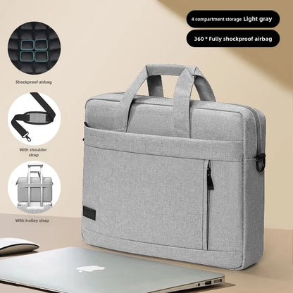 Business Laptop Bag Case Shoulder Tote Bag Notebook Bag Briefcase For 13 15 17 Inch Macbook Air Pro HP Huawei Asus Dell Handbag