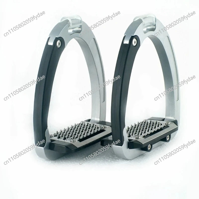 Safety Stirrups 125mm Saddle Accessories Aluminum Alloy Material Equestrian Equipment Complete Set