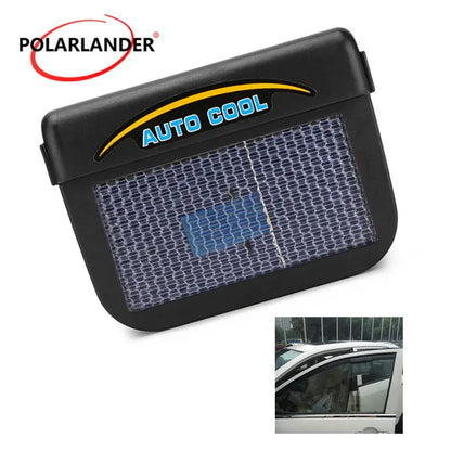 Solar Sun Power Car Window Auto Air Vent Cool Fan Cooler Ventilation System Radiator