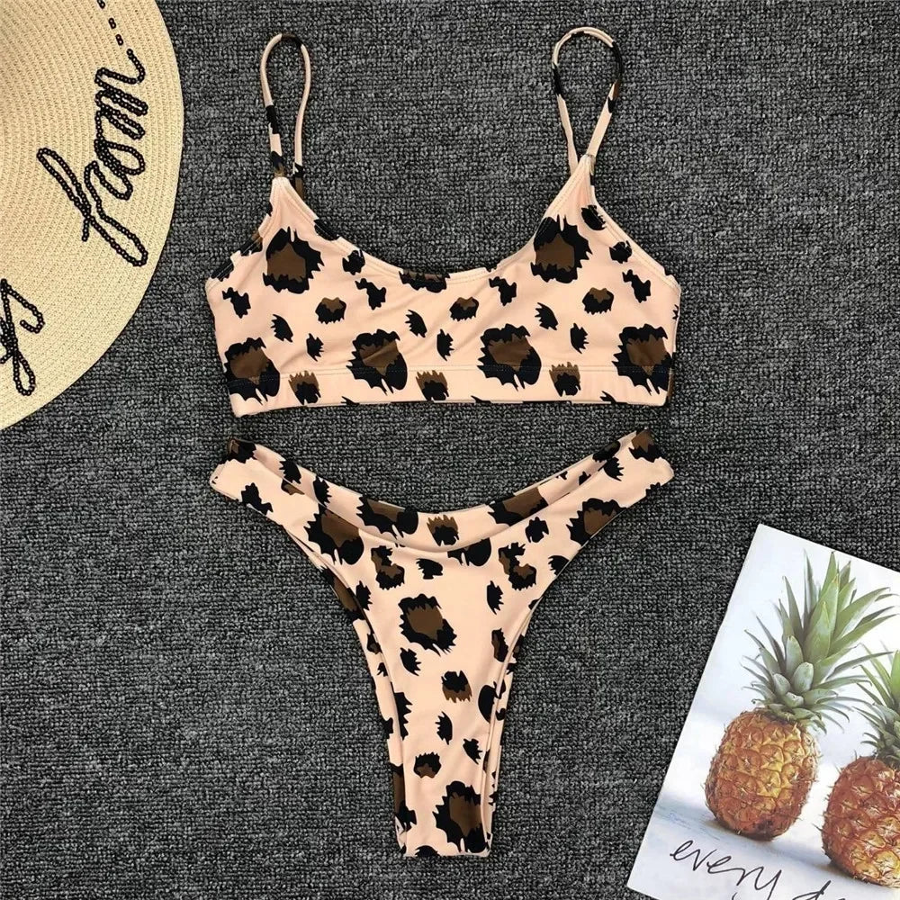 Neon Yellow Green Swimsuit Women Sexy Solid Push Up Micro Bikini 2026 Brazilian Summer Beach Bathing Suit Thong Swimwear Biquini