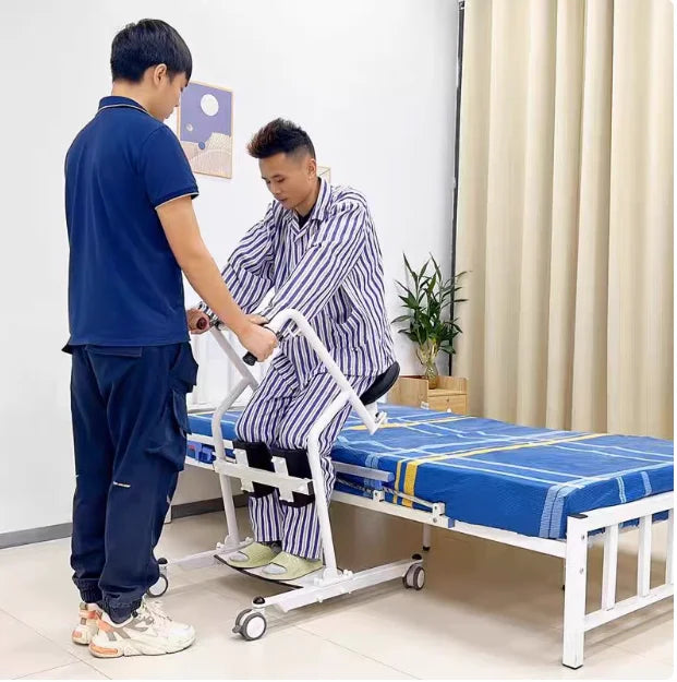 Multifunctional Bedridden Paralyzed Elderly Person Transfer Device, A Nursing Artifact For Disabled Patients
