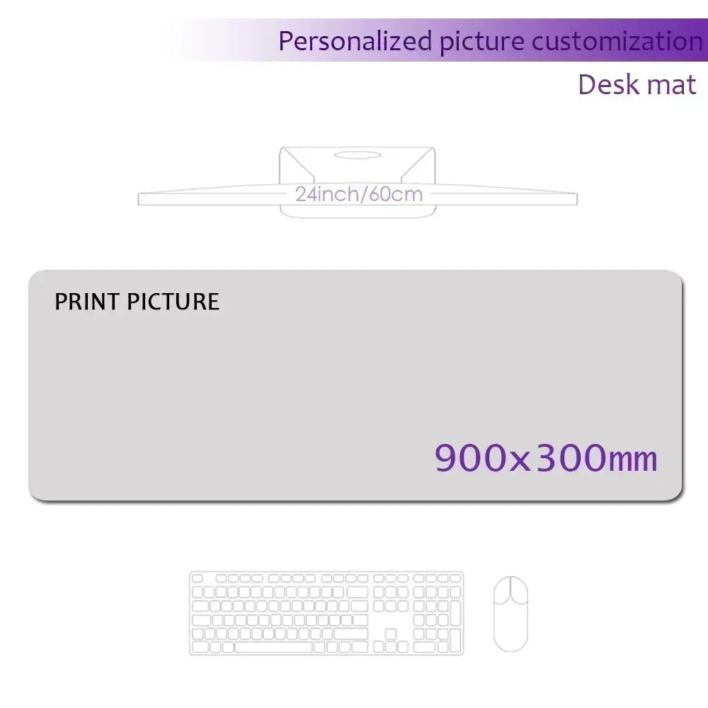 Custom Desk Mat, Mouse Pad 60x35cm, Personalized Gift, Large Mouse Pad,Custom Gift, Personalized Mouse Pad, Personalized Deskmat