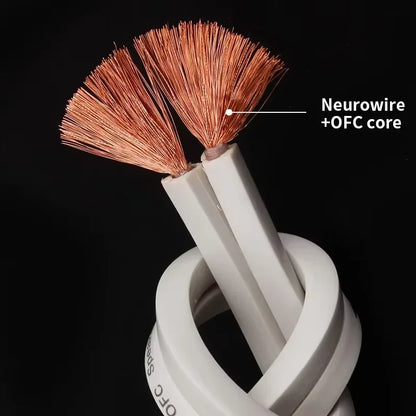 YYTCG DIY Loud Speaker Cable Hi-Fi Audio Line Cable Oxygen Free Copper Speaker Wire For Amplifier Home Theater KTV DJ System
