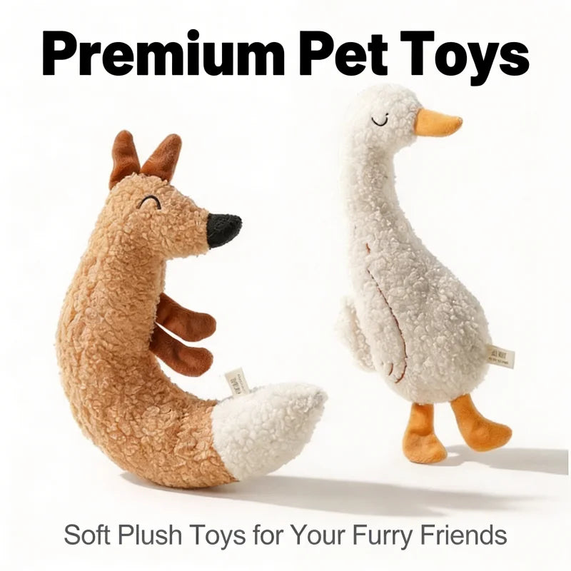 Cute Animal Plush Cat Cartoon Toys Indestructiblepet Supplies Safe Cat Tough Toys Contains Catnip Crinkle Paper With Squeaker