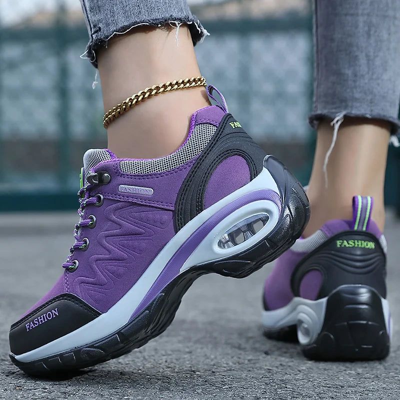 Women's Sneaker 2025 Women Sneakers With Heels Casual Shoes Woman Vulcanize Footwear Autumn Zapatillas De Mujer Casual Sports