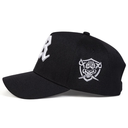 Unisex R Letter Embroidery Baseball Caps Spring Autumn Outdoor Adjustable Casual Hats Sunscreen Hat Sports Cap