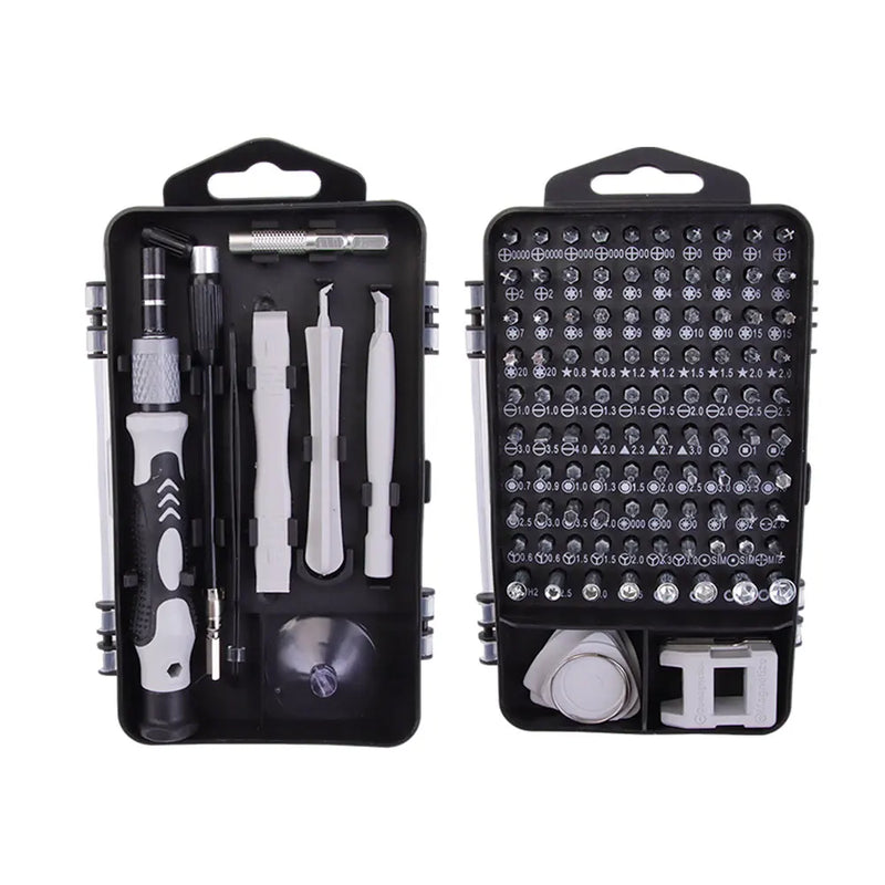 115-in-1 Precision Screwdriver Kit, Includes Magnetic Tips, Ideal for Electronics and Laptop Repairs, Professional Nut Driver