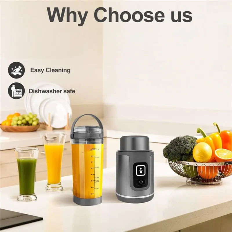 SEHOR-For Ninja Blast Container Blender Replacement Parts Blade Cover And Vessel Cap Portable Blender Accessories