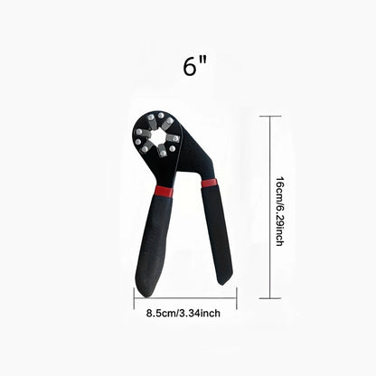 Magic Wrench 6 Inch 8 Inch Multi-purpose Hexagonal Alloy Steel Manual Clampable Movable Hexagonal Wrench