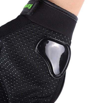 Kawasaki Gloves All Finger Bicycle Breathable Gloves Motorcycle Collision Avoidance Rider Gloves Outdoor Sports Gloves