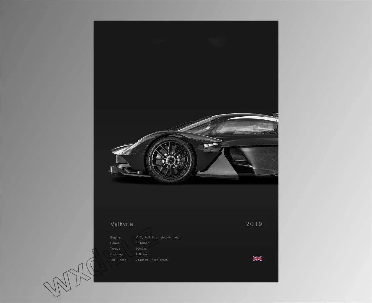 Modern Design Home Decoration Classic Popular Car Brand Motorsport Supercar Canvas Painting Wall Art Aesthetic Room Decor Poster