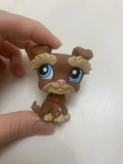 1pc original pets shop toys dog cat bear loose cute toys model toys gift