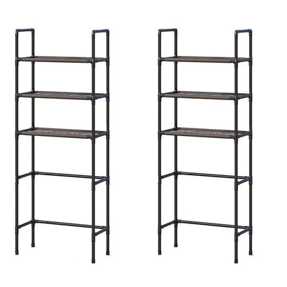 Bathroom Storage Rack Over The Toilet Shelf Multilayer Space Saver Organizer Multi-Functional Wall Hanging Toilet Storage Rack