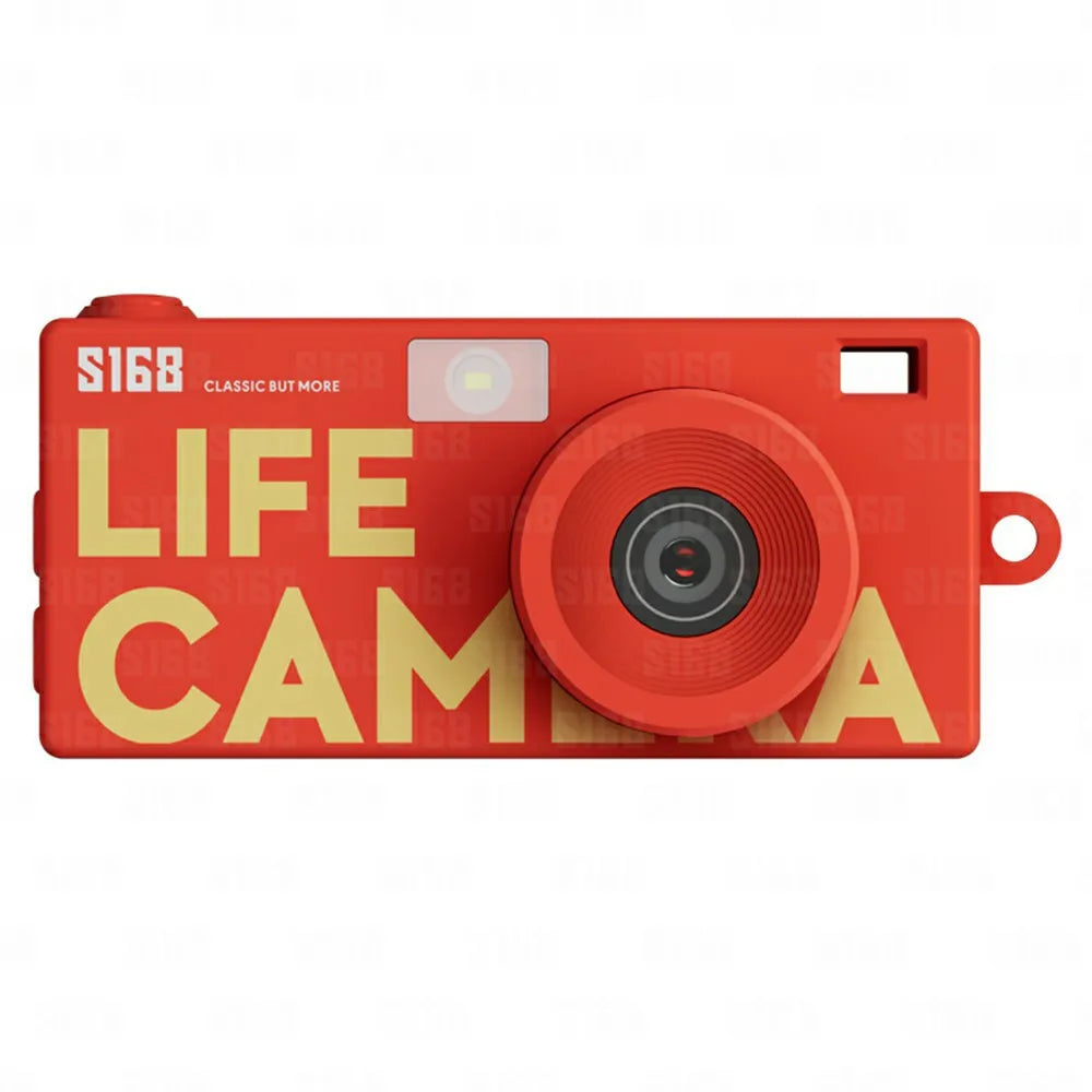 Thumb Keychain Camera 1.47inch Mini Action Camera Retro 2K HD Digital Camera CCD Thumb Camera with Flash Light Loop Recording