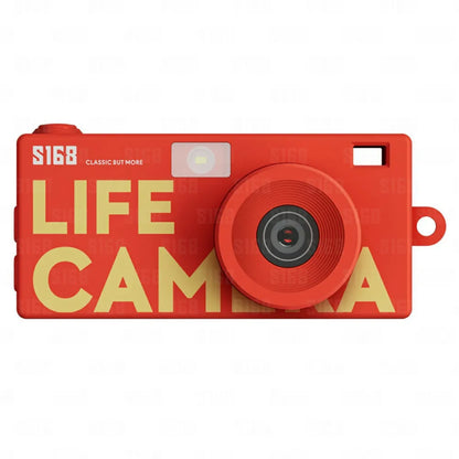 Thumb Keychain Camera 1.47inch Mini Action Camera Retro 2K HD Digital Camera CCD Thumb Camera with Flash Light Loop Recording