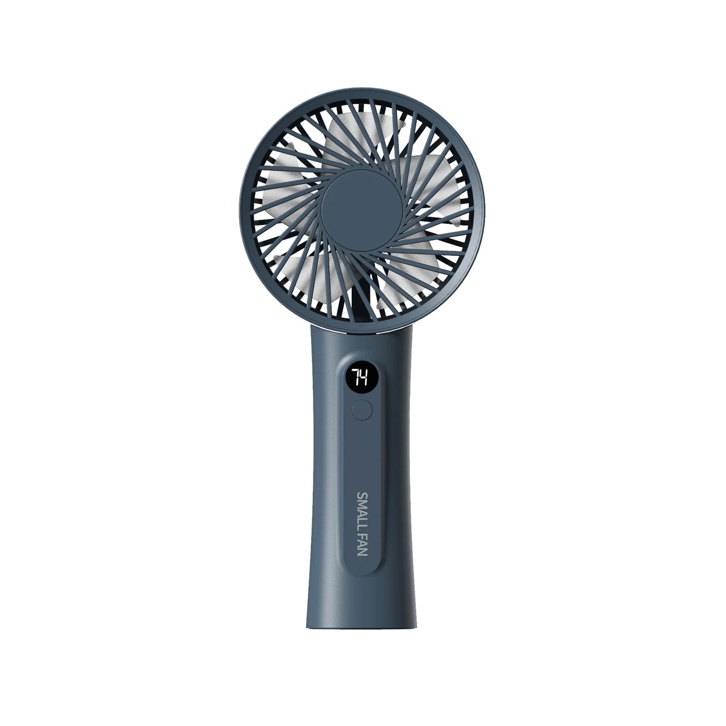 New Portable Handheld Fan, Fan 6 Speed Wind LED Display Personal Mini Travel Fan  Hand Held Fan USB Foldable Electric Fan