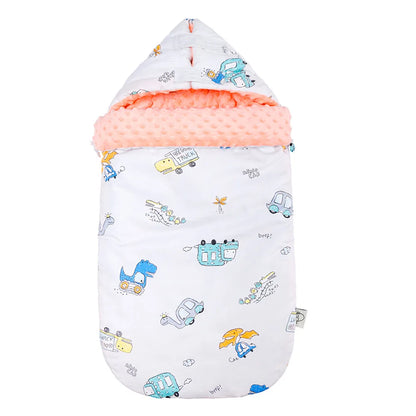 INSULAR Infant Thickened Sleeping Bags Newborn Anti-startle Holding Quilts Baby Bean Sleepsacks Multi-functional Autumn Winter