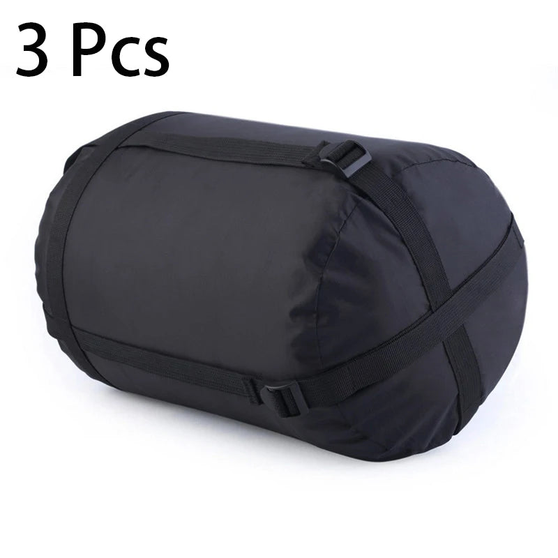 1-3PCS Waterproof Compression Stuff Sack Outdoor Lightweight Convenient Sleeping Bag Storage Package Camping Travel Drift Hiking