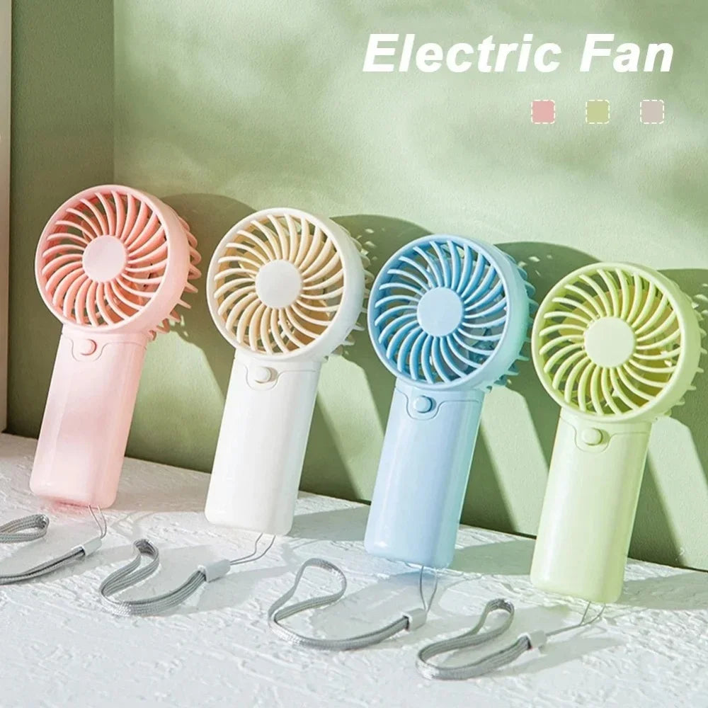 Portable Fan, Creative Compact Pocket Handheld Fan, Lightweight Mini Fan (AAA Batteries Not Included)