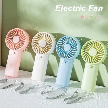 Portable Fan, Creative Compact Pocket Handheld Fan, Lightweight Mini Fan (AAA Batteries Not Included)