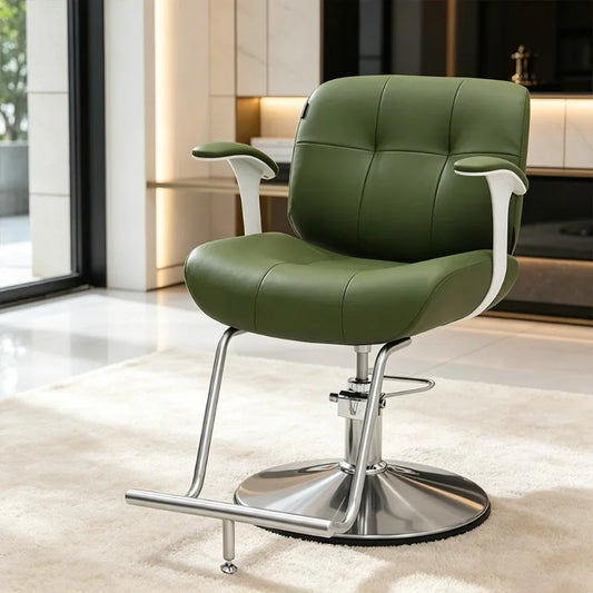 Modern Aesthetic Hair Barber Luxury Shop Hair Barber Fashionable Design Sillas De Barbería Profesional Commercial Furniture
