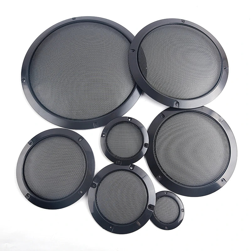 2/3/4/5/6.5/8Inch Speaker Net Cover High-grade Car Home Mesh Enclosure Speakers Plastic Frame Metal Iron Wire Grilles