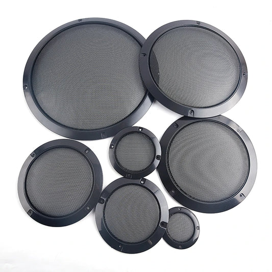 2/3/4/5/6.5/8Inch Speaker Net Cover High-grade Car Home Mesh Enclosure Speakers Plastic Frame Metal Iron Wire Grilles