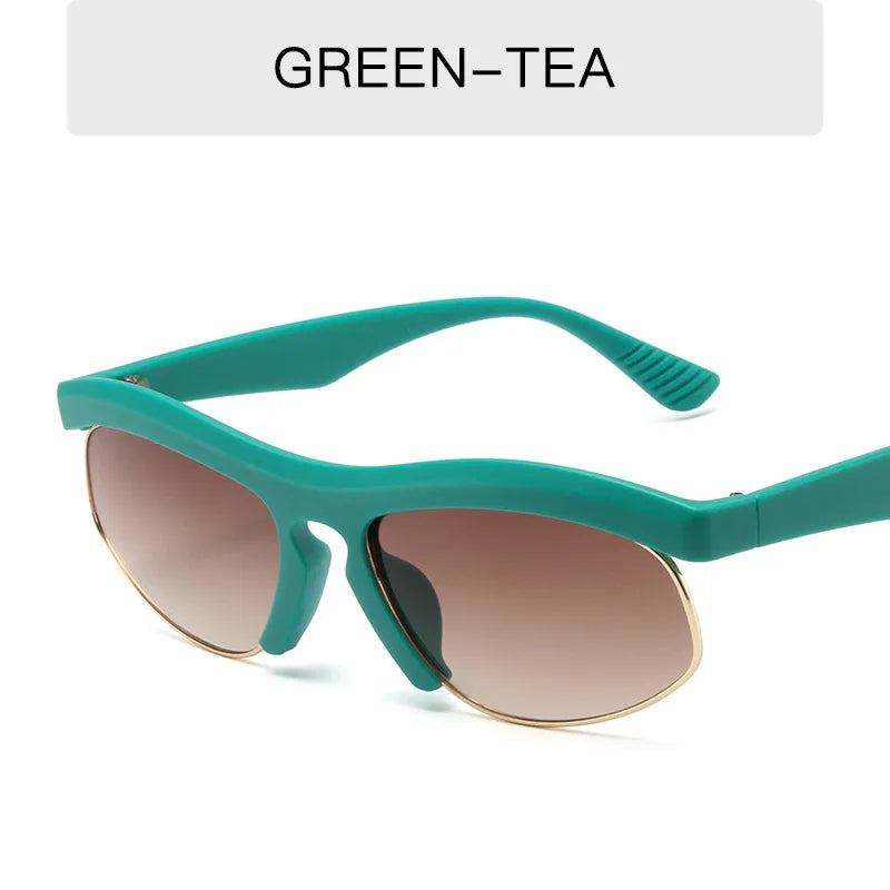 Sports Designer Sunglasses for Men Women Driving Cycling Fishing Golf Alloy Sun Glasses