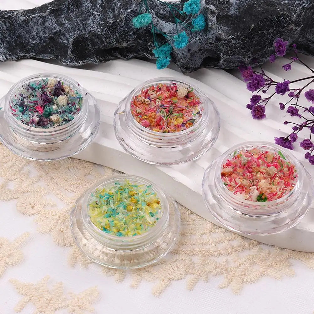 Nail Art DIY Decorations Dried Flower Decorations For Nails Art Flower Beauty Salon Decor