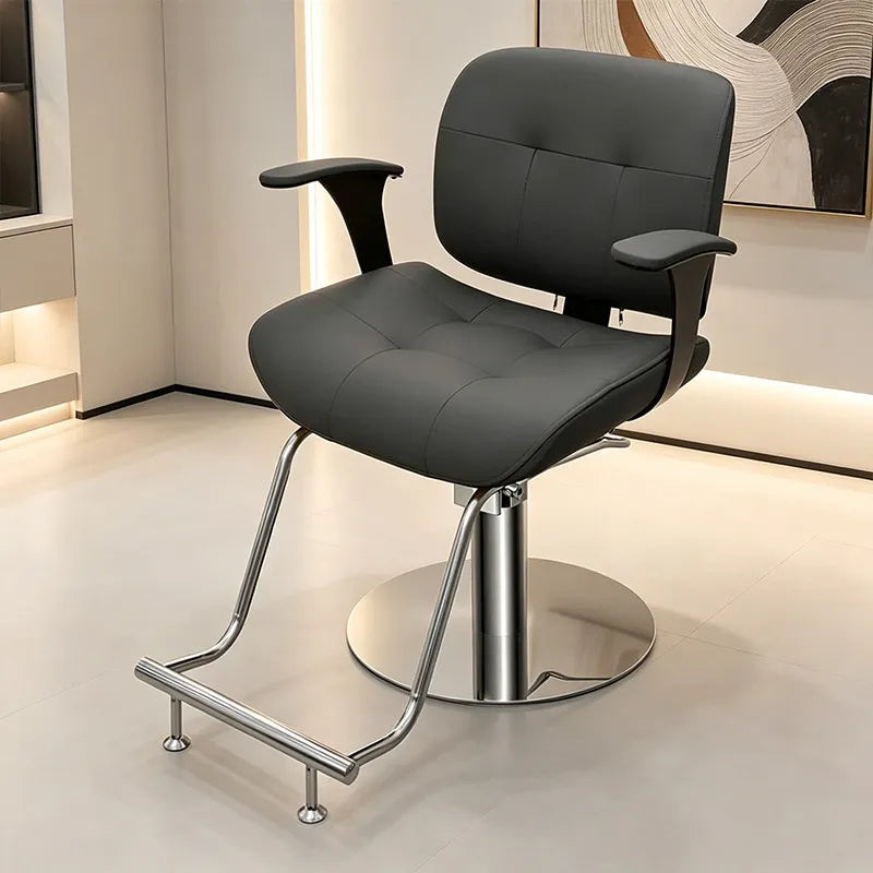 Modern Aesthetic Hair Barber Luxury Shop Hair Barber Fashionable Design Sillas De Barbería Profesional Commercial Furniture
