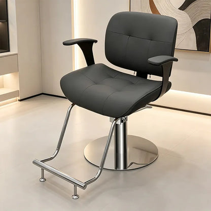 Modern Aesthetic Hair Barber Luxury Shop Hair Barber Fashionable Design Sillas De Barbería Profesional Commercial Furniture