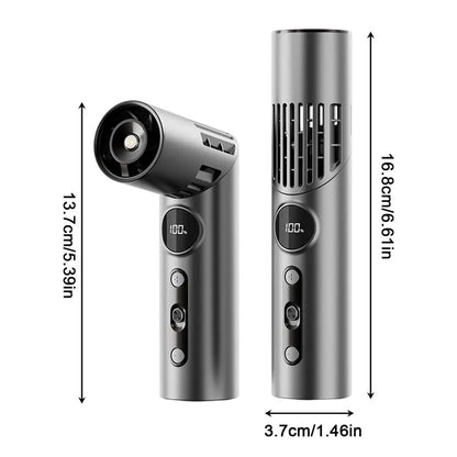 Portable Handheld Fan Foldable Mini Powerful Rotatable Device Small Portable Fan For Summer Camping Outdoor Beach Festival