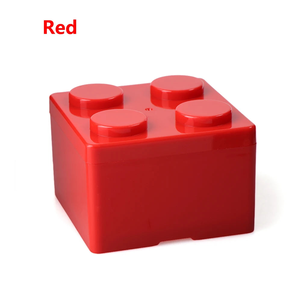 storage box Creative Storage Box Building Block Shapes Plastic Saving Space Box Superimposed Desktop Handy Office Supplies