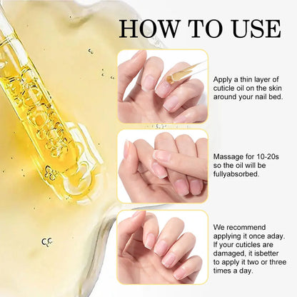 Nail Art Nutrition Liquid Hydrating Natural Dried Flower Nutrient Prevent Agnail Cuticle Soften Oil Treatment Nail Care