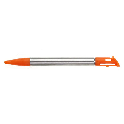 JCD 10pcs For New 2DSLL 2DSXL Game Console Plastic & Metal Telescopic Stylus Touch Screen Pen For New 2DS LL XL