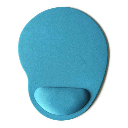 Mouse Pad with Wrist Support, Comfortable Mousepad with Smooth Wrist Rest Surface and Non-Slip PU Base for PC Laptop Office Home