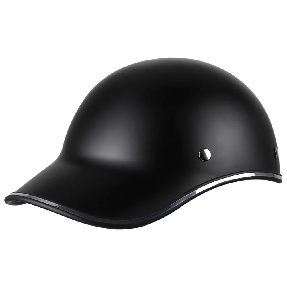 Motorcycle Half Helmet Baseball Cap Style Women Helmet Adult Electric Bicycle Helmets Bike Men Classic Scooter Mountain Light