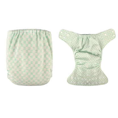 Reusable diapers pants for 0-3 years baby washable nappies ecological diapers organic cotton size adjustable soft 1 piece